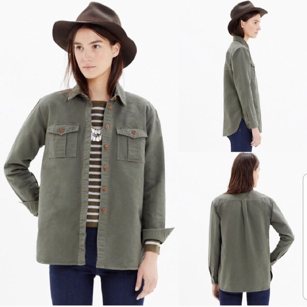 Madewell Field-Bound Cargo Shirt-Jacket